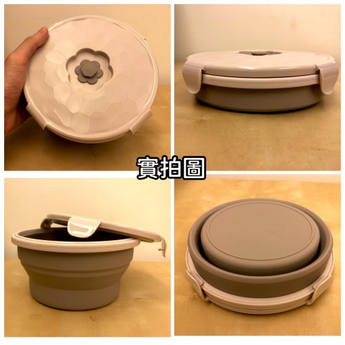 圓形折疊便當盒（加厚）
